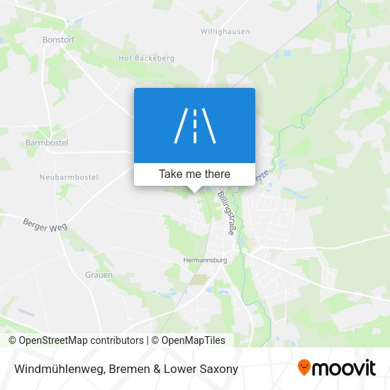 Windmühlenweg map