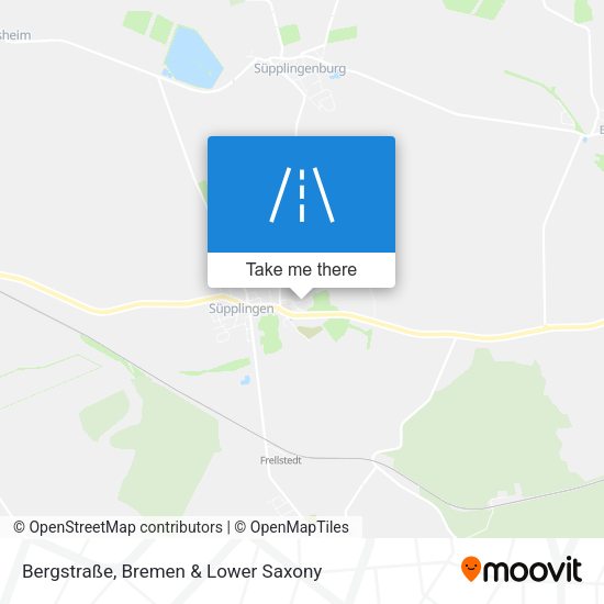 Bergstraße map