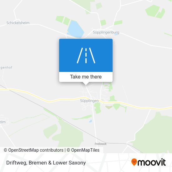 Driftweg map
