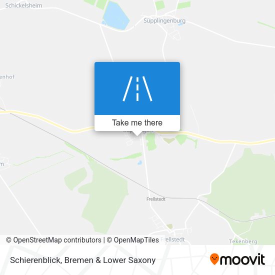 Schierenblick map