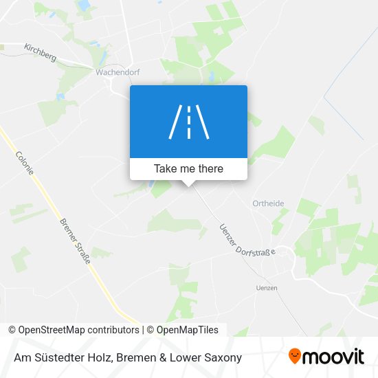 Am Süstedter Holz map