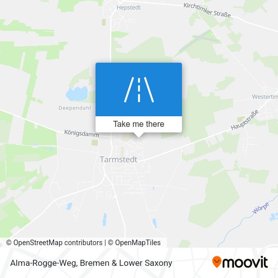 Alma-Rogge-Weg map