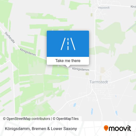 Königsdamm map