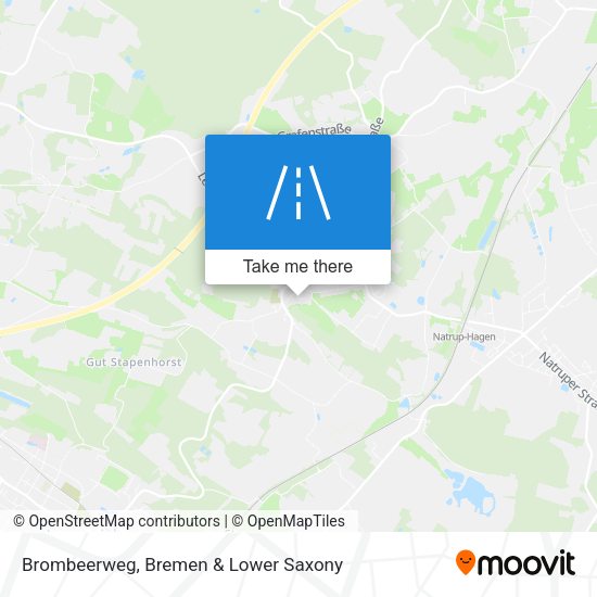 Brombeerweg map