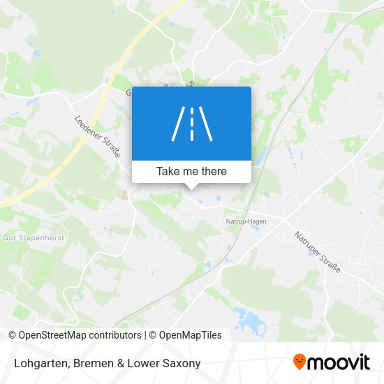 Lohgarten map