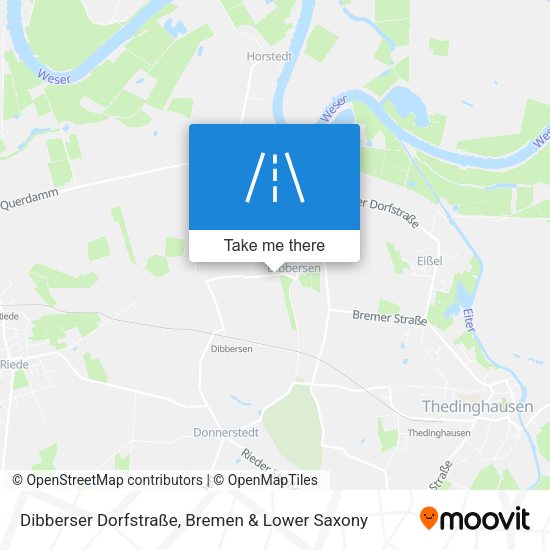 Dibberser Dorfstraße map