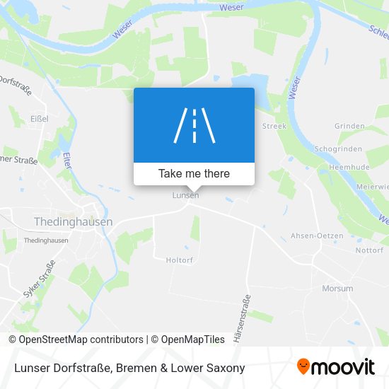 Lunser Dorfstraße map