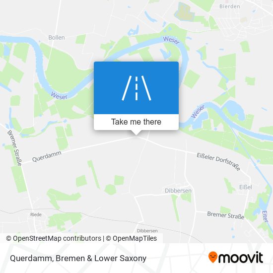 Querdamm map