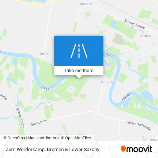 Zum Werderkamp map