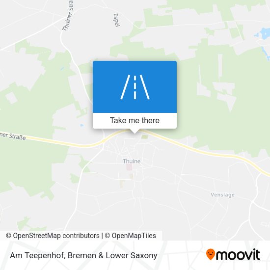 Am Teepenhof map