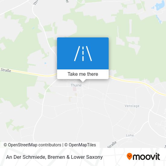 An Der Schmiede map