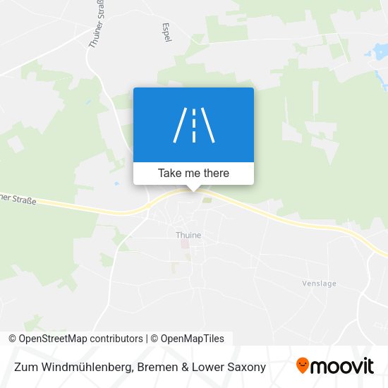Zum Windmühlenberg map