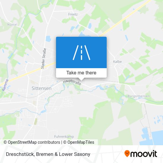 Dreschstück map