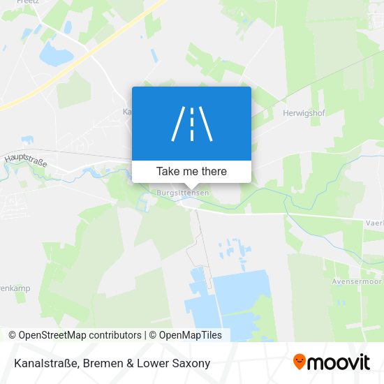Kanalstraße map