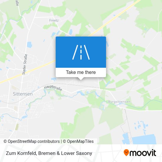 Zum Kornfeld map