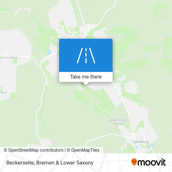 Beckerseite map