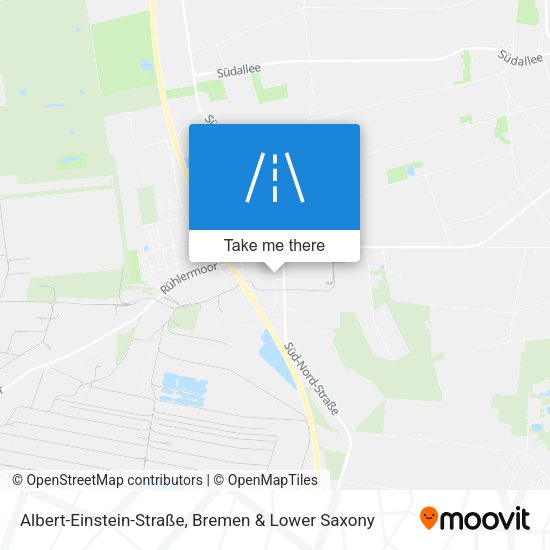 Albert-Einstein-Straße map