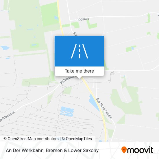 An Der Werkbahn map