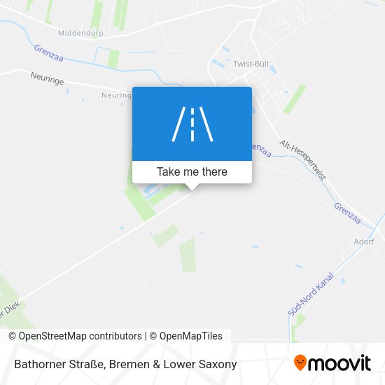 Bathorner Straße map