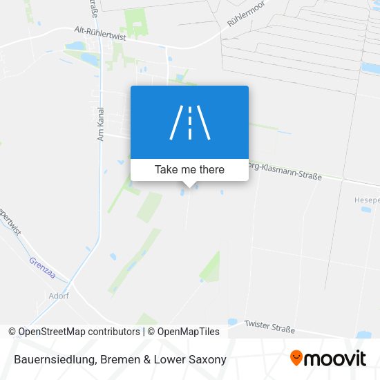 Bauernsiedlung map