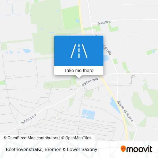 Beethovenstraße map