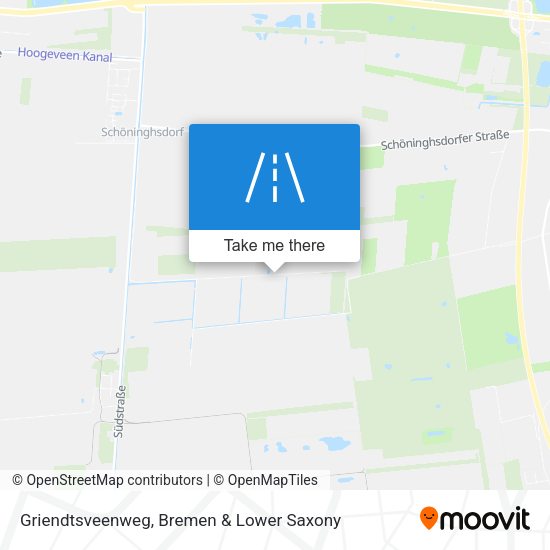 Griendtsveenweg map