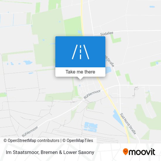 Im Staatsmoor map