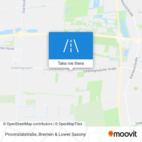 Provinzialstraße map