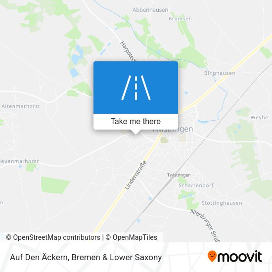 Auf Den Äckern map