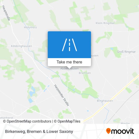 Birkenweg map