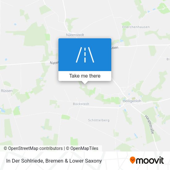 In Der Sohlriede map