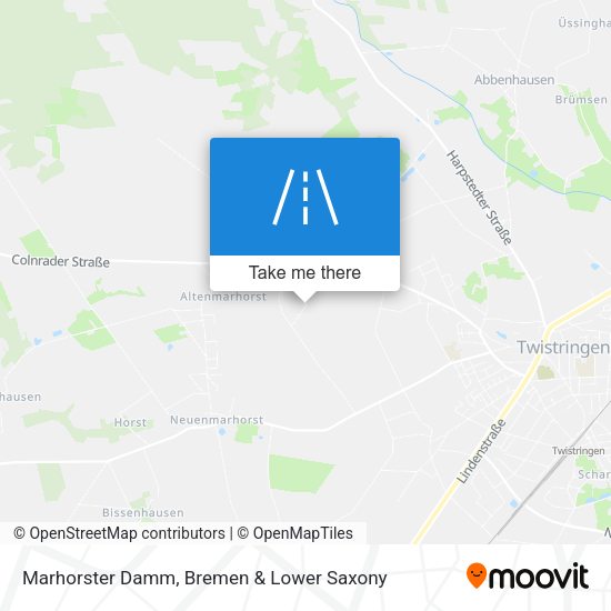 Marhorster Damm map
