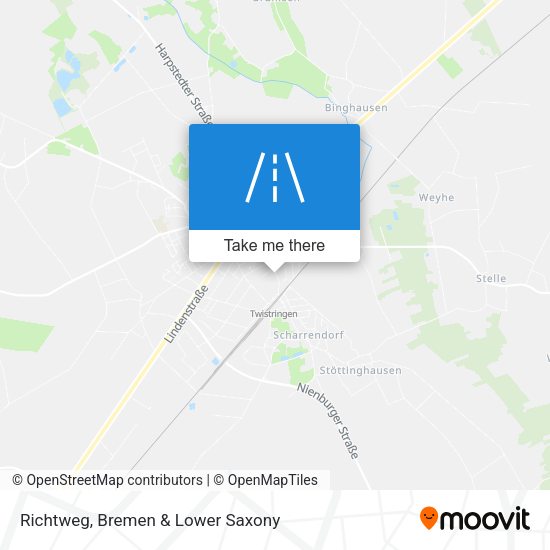 Richtweg map
