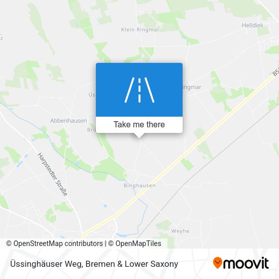 Üssinghäuser Weg map
