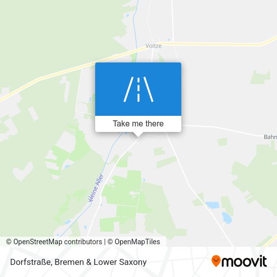 Dorfstraße map