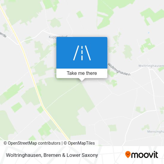 Woltringhausen map