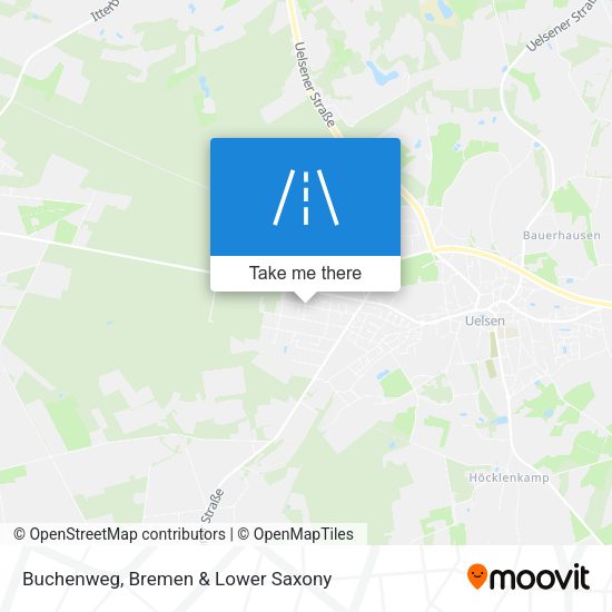 Buchenweg map