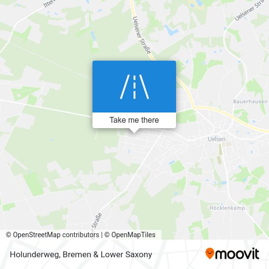 Holunderweg map
