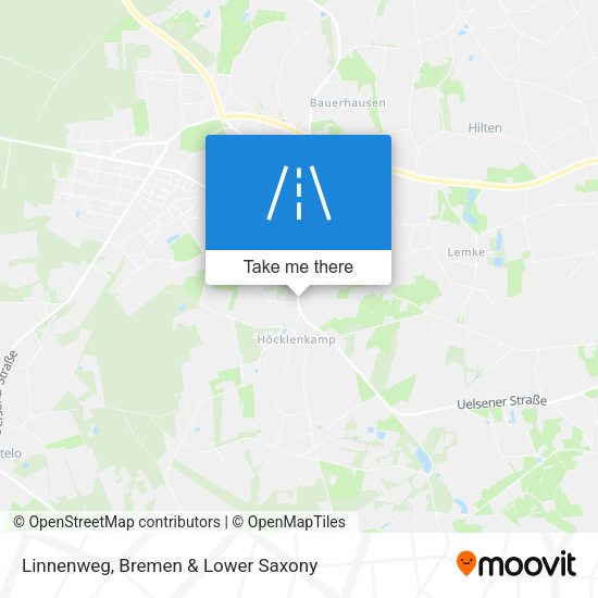 Linnenweg map
