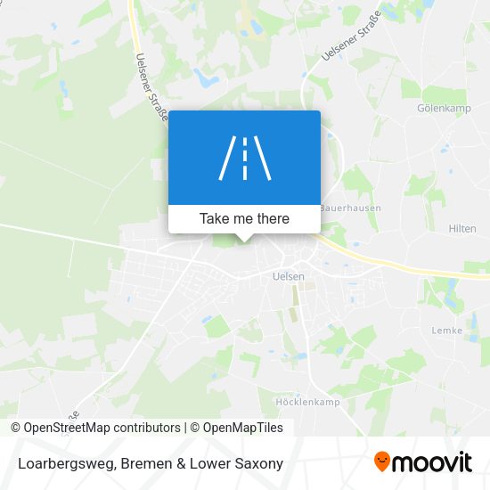 Loarbergsweg map