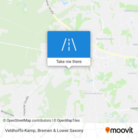 Veldhoffs-Kamp map