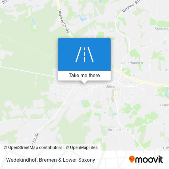 Wedekindhof map