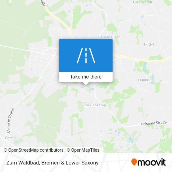 Zum Waldbad map
