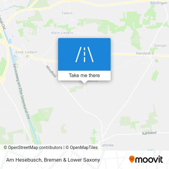 Am Hesebusch map