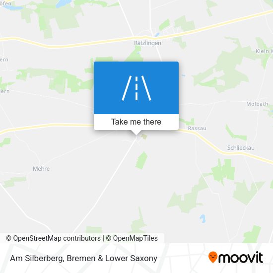 Am Silberberg map