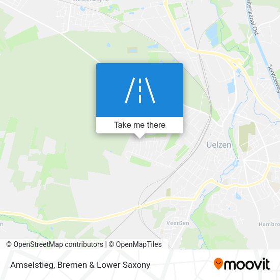 Amselstieg map