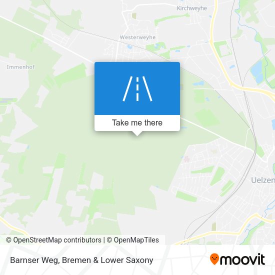 Barnser Weg map