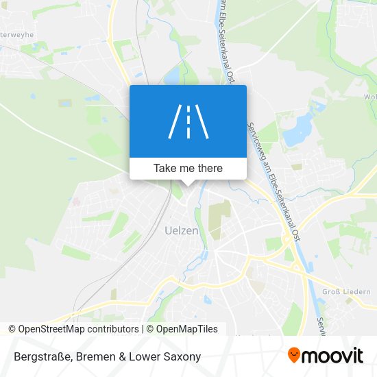 Bergstraße map