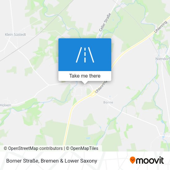 Borner Straße map