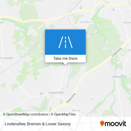 Lindenallee map